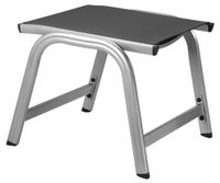 KETTLER Alu-Hocker BasicPlus 50 cm silber anthrazit wetterfest Sachsen-Anhalt - Magdeburg Vorschau