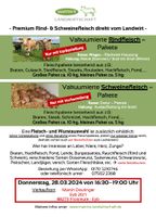 Vakuumierte Fleisch-Pakete vom Wagyu-FV-Rind & Stroh-Schwein Baden-Württemberg - Fronreute Vorschau
