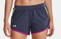 Damen Under Armour Fly-By 2.0 atmungsaktive Shorts Mitte - Tiergarten Vorschau