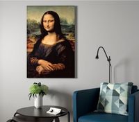 Mona Lisa Bild Ikea Leinwand Groß Poster Druck Dekoration Gemälde Bayern - Neuburg a.d. Donau Vorschau