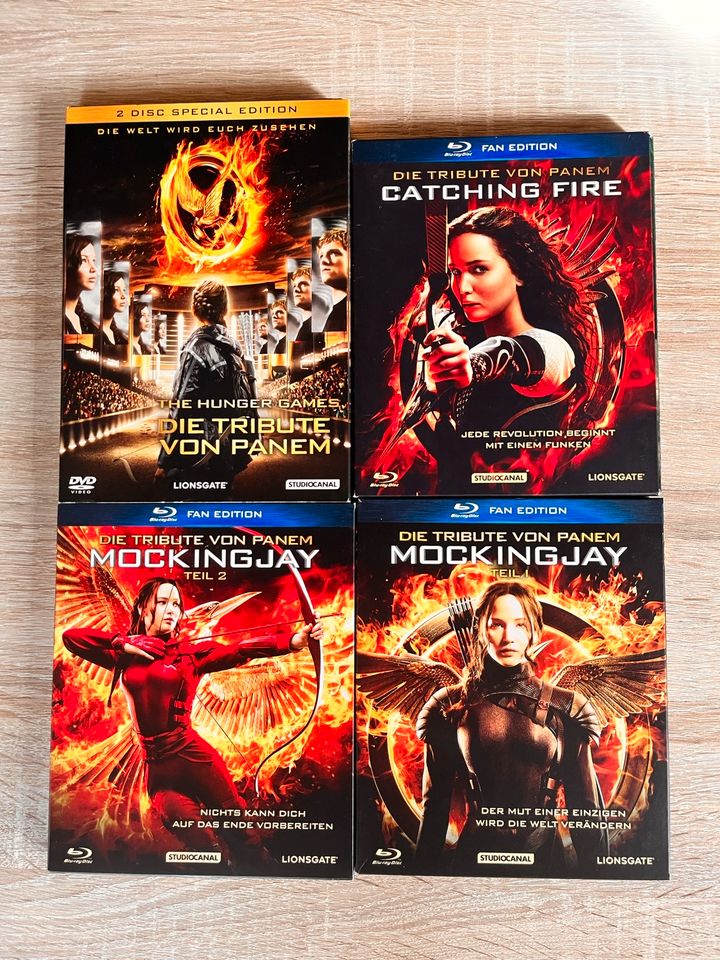 DVD Tribute von Panem 3 Teile in Ködnitz