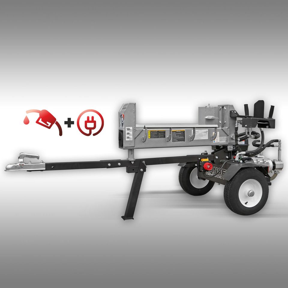 Holzspalter,Jansen HS-20DS63K Benzin+Elektromotor,Doppelspalter in Stockach