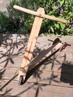 DDR Holzroller Tretroller aus Sayda Sachsen - Heidenau Vorschau