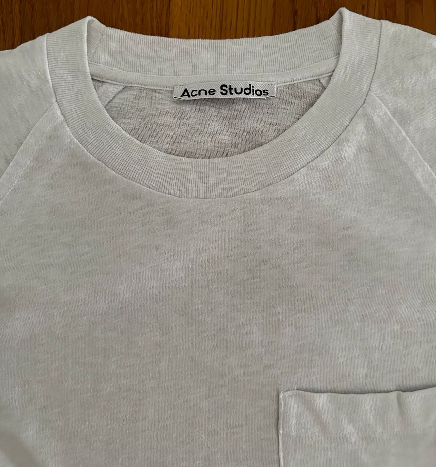 Acne Studios Herren T-Shirt-Gr. XL-Weiss in Ravensburg