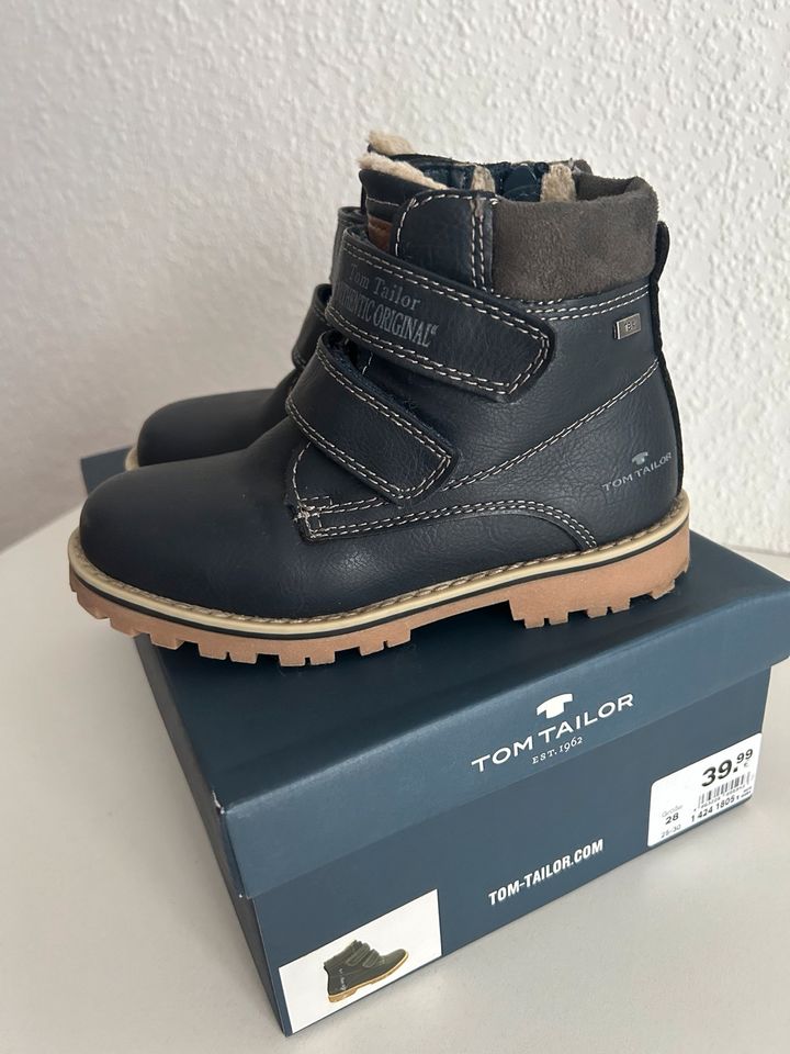 Jungen Winter Boots gefüttert Tom Tailor Stiefel Stiefeletten in Hattingen