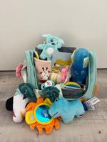 Baby Geschenk Paket Waschtasche Spielzeug creme Mütze flasche Thüringen - Erfurt Vorschau