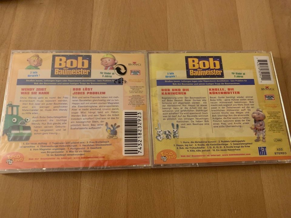 2 CDs Bob der Baumeister NEU! in Seligenstadt