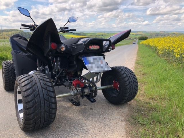 Quad Online S3.2 Supermoto (Beeline, Adly) in Brechen