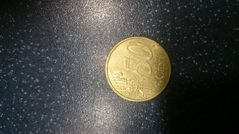 50 Cent Münze seltene in Siebenlehn
