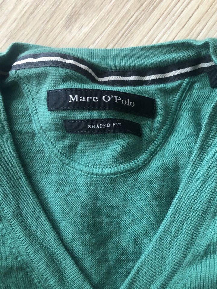 ✅ MARC O POLO Pullover Pulli Herren grün türkis Gr. L ⭐️ NEU! in Bindlach