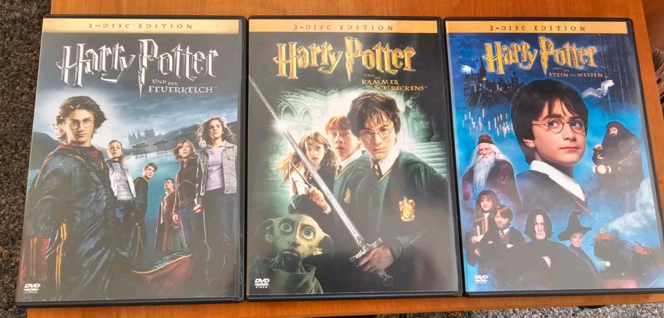 3er Set DVDs Harry Potter Edition in Hoyerswerda