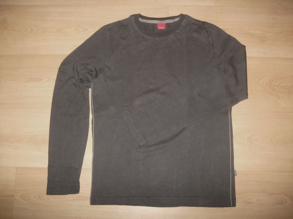 Esprit Pullover Herren 3 Stück, Gr.S+M grau, schwarz, grau, beige in Sandhausen