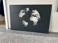 Stahl Metall Weltkarte Wand Dekoration Bild Wandbild Kunst Magnet Nordrhein-Westfalen - Fröndenberg (Ruhr) Vorschau