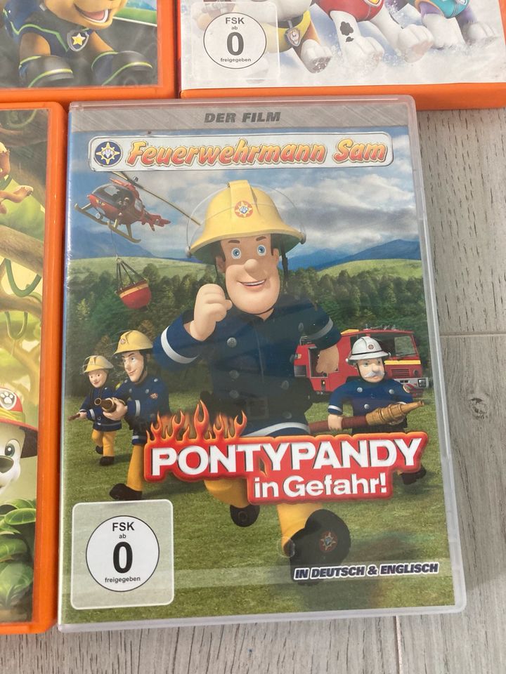 DvD PawPatrol, Feuerwehrmann Sam in Petershagen