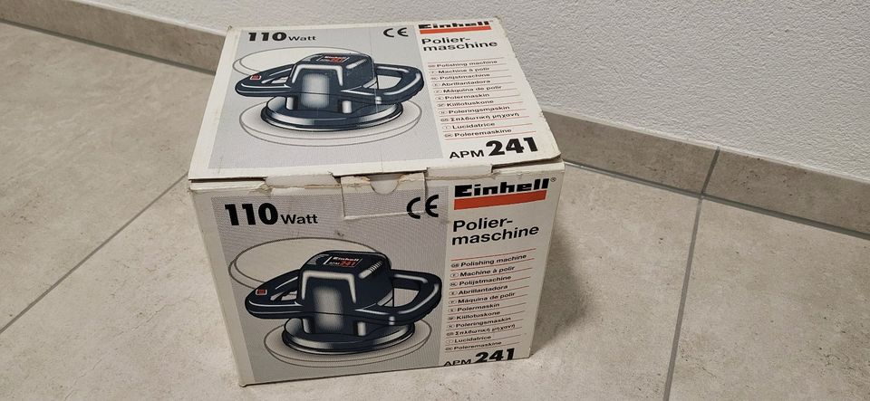 Einhell Poliermaschine APM241 110 Watt zu verkaufen in Rinteln