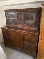 Buffetschrank Vitrine Buffet Schrank 1930 2-teilig Nordrhein-Westfalen - Alfter Vorschau