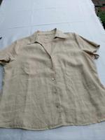 Yorn * Leinen Bluse/Jacke* Gr. 42/44 * beige - Cappuccino* Neu Niedersachsen - Celle Vorschau
