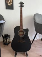 Ibanez Acoustic Gitarre Schwarz mit Tasche und Ständer Nordrhein-Westfalen - Unna Vorschau