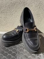 Apple of Eden Plateau Spangenschuhe Loafer Gr 39 Bayern - Wonfurt Vorschau