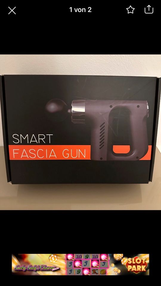 Massagepistole Smart Fascia Gun in Brandenburg an der Havel