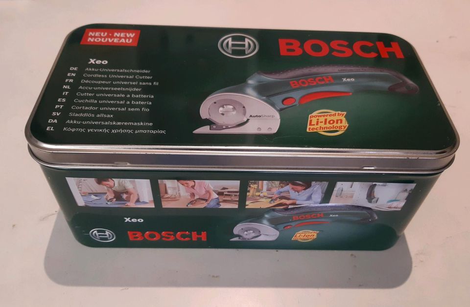 Bosch Xeo Universal Akku Schneider mit Box + Zubehör in Esslingen