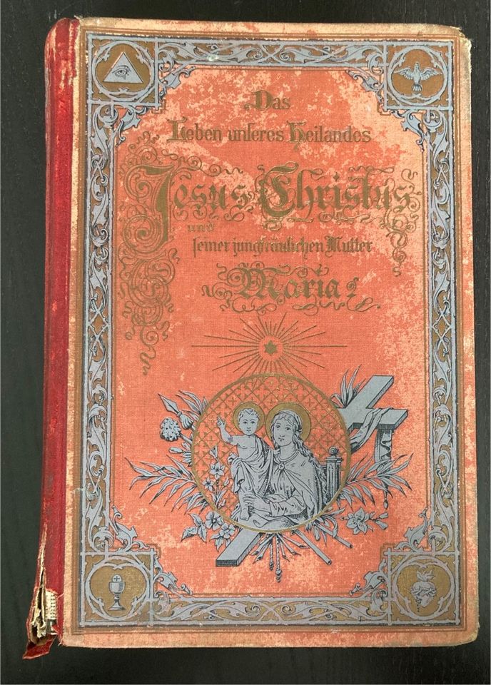 BUCH „Das Leben unseres Heilandes Jesus Christus…“ von 1896!!! in Beckedorf