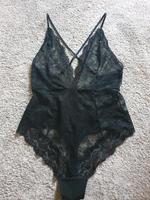H&M Body Spitze Dessous Mesh Edel Top Stringbody NEU L Niedersachsen - Wiedensahl Vorschau