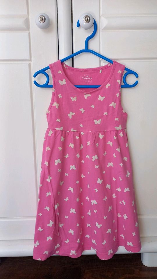 ♥️Topolino Mädchen Kleid Sommer Gr. 110/116 in Plön 