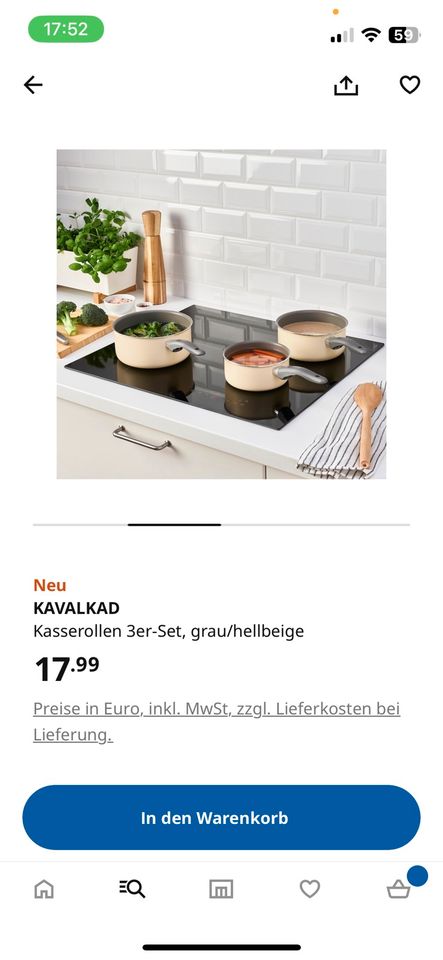 Topfset Ikea Kavalkad Neu in Saarbrücken