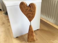 Holzherz J love you 45cm hoch Baden-Württemberg - Schramberg Vorschau