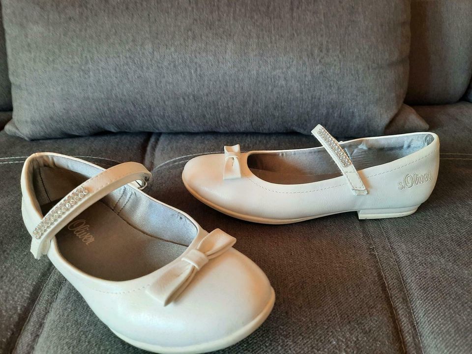 S.Oliver Ballerinas Schuhe für Kommunion Feste usw in Baierbrunn