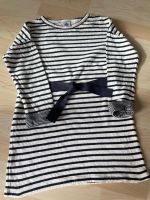 Petit Bateau Kleid weiß/dunkelblau geringelt Größe 116 Baden-Württemberg - Leonberg Vorschau