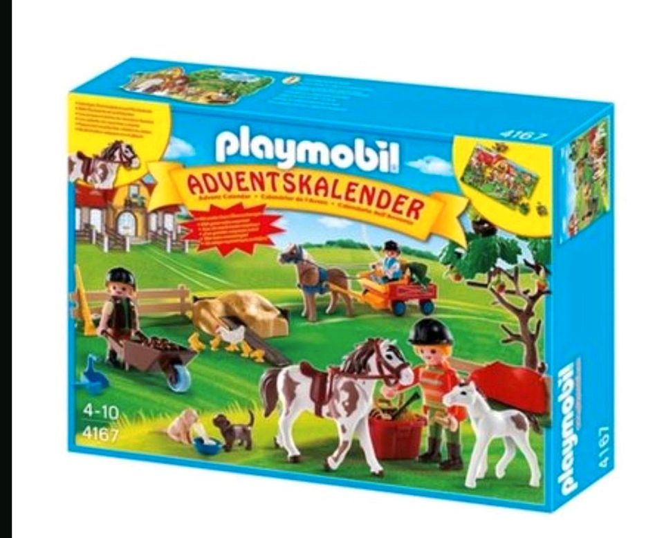 Playmobil 4167 Reiterhof Set Pferde Adventskalender mit Anleitung in Frankfurt am Main