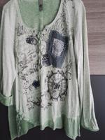 Tredy Shirt, Bluse, grün,Gr.44, neuwertig langarm Niedersachsen - Bassum Vorschau