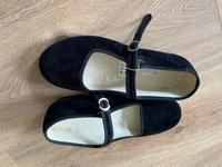 Samtschuhe schwarz Gr. 38 Nordrhein-Westfalen - Coesfeld Vorschau