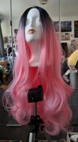 Wig Perücke Schwarz Rosa Pink Ombre Lockig Cosplay Hannover - Vahrenwald-List Vorschau