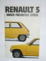 RENAULT 5 • R5 Prospekt  850 TL GTL TS •70er J. Lübeck - St. Gertrud Vorschau