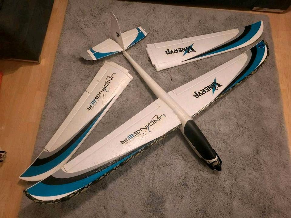 Lindinger Vinerva RC Modellflugzeug FPV inkl. 2 Akkus RTF OVP in Weilburg
