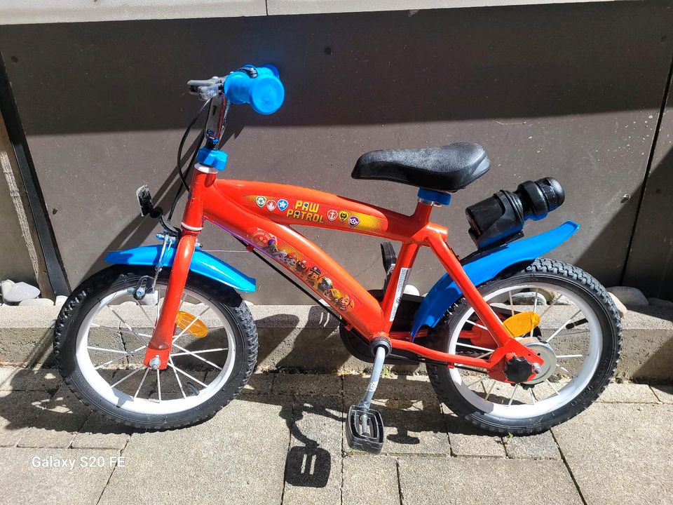 Paw Patrol Fahrrad 14 Zoll neuwertig in Friedrichshafen