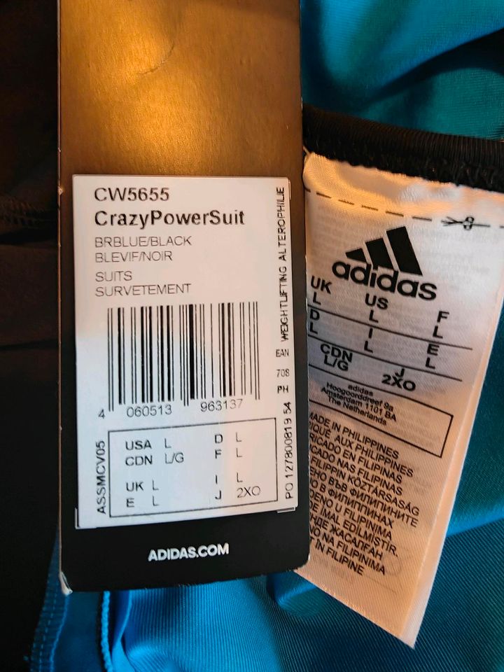 Adidas Crazy Power Suit L CW5655  Neu in Köln