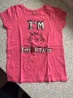 T-Shirt pink Katze, Glitzer 128 Nordrhein-Westfalen - Hilden Vorschau