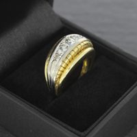 Wert 3290,- Diamant Ring Bicolor 585 14 Karat 0,70 Ct pdddd 15193 Düsseldorf - Friedrichstadt Vorschau