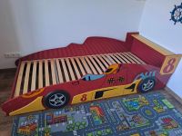 Kinder Auto Bett 90x200 cm Rennwagen rot Bayern - Flossenbürg Vorschau