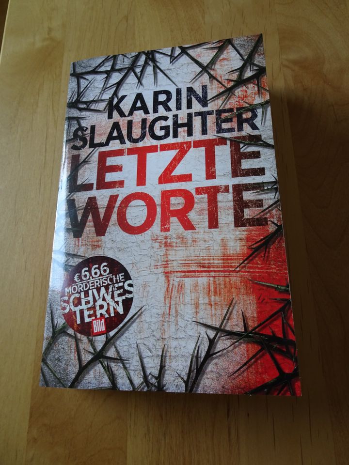 Letzte Worte von Karin Slaughter wie neu in Frankfurt am Main