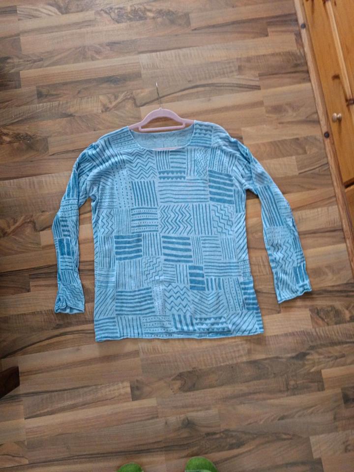 Gudrun Sjöden, Leinen Pullover, Größe M, Versand inklusive in Bückeburg