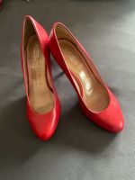 Pumps rotes Leder Hessen - Eltville Vorschau