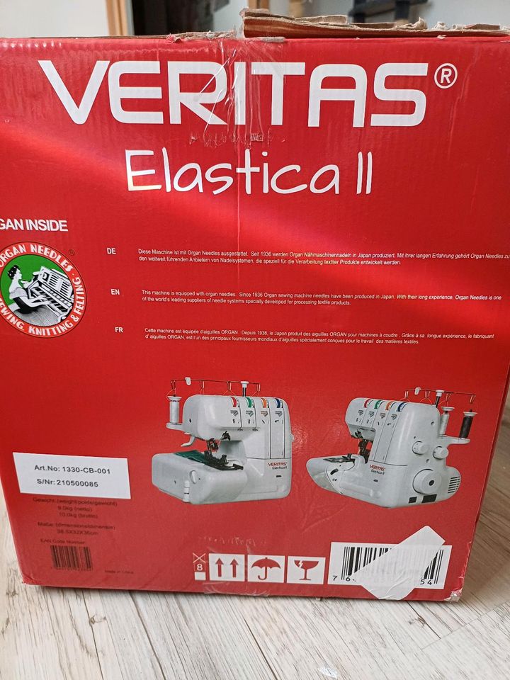 Overlock Nähmaschine Veritas Elastica 2 in Dornum