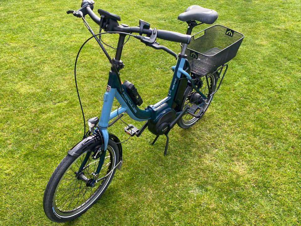 E-Bike Faltrad, Herkules Rob fold, 20 Zoll, 363 km, gebraucht in Isernhagen