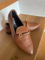 Bianco Slipper Leder Cognac Größe 36 neu Bayern - Waldkirchen Vorschau