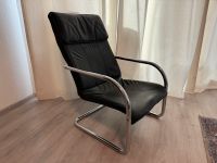 2x Vintage Lounge Sessel Relaxliege Stuhl Stahlrohr Leder Bauhaus Berlin - Charlottenburg Vorschau